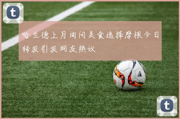 哈兰德上月询问美食选择摩根今日转发引发网友热议