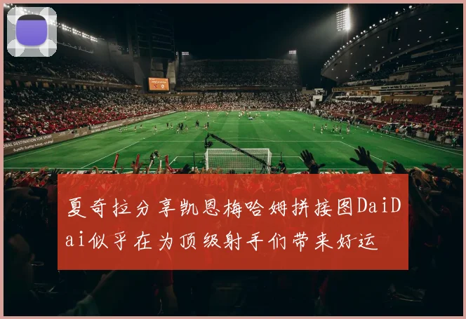 夏奇拉分享凯恩梅哈姆拼接图DaiDai似乎在为顶级射手们带来好运